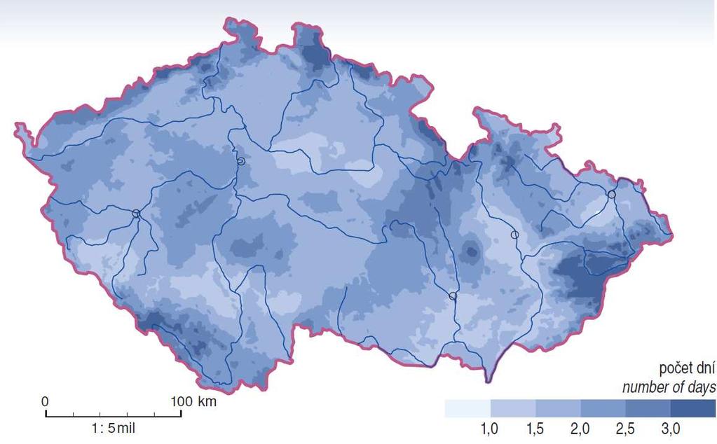 entitou) případy tornád (červeně) a nebezpečných krup (zeleně) v