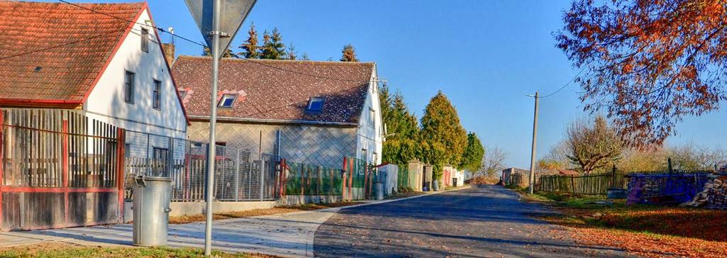 Tisovský zpravodaj 2018 Hlinné: Rekonstrukce a odvodnění místní komunikace 1c Na základě
