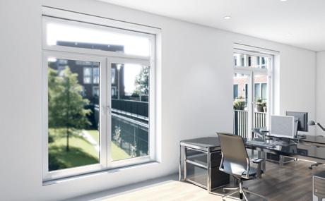 Okenní systémy - Komfort Schüco 21 Větrání v moderních budovách Klima je jedním z nejdůležitějších faktorů, hovoříme-li o podobě optimálního pracoviště či obytného prostoru.