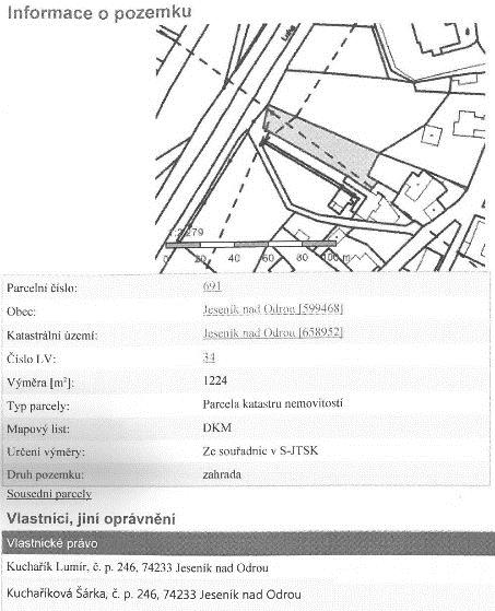 Vymezení území dotčeného námitkou (doručeno dne 21.2.2018, evidováno pod č. j. ÚPSŘ/14165/2018): Text námitky č. 11a: Odůvodnění uplatněné námitky č. 11a: Text námitky č.