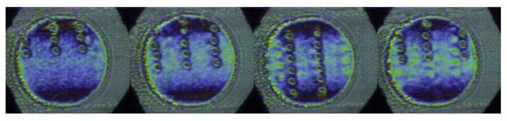 NÁVRH METODICKÉHO PŘÍSTUPU K ŘEŠENÍ 4.5 Experiment s modifikovanou topografií Posledním realizovaným experimentem bylo navození podmínek nedostatečně mazaného kontaktu s modifikovanou topografií.