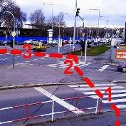 2.5.17 Křižovatka nadvakrát, natřikrát Definice v průzkumu: Dvoje nebo vícero čekání na zelenou v různých částech křižovatky, kterou auta projedou najednou.