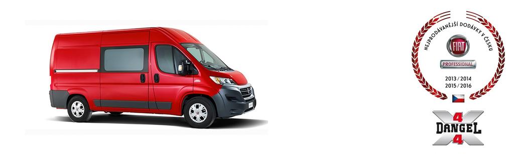 DUCATO DODÁVKA MAXI 295 POLOPROSKLENÁ Obrázek je pouze ilustrativní. NABÍDKA VERZÍ - NOVÉ AKČ NÍ CENÍKY KÓD MOTOR NTPH OBJEM ROZVOR STŘECHA VÝBAVA CENÍKOVÁ CENA AKČNÍ CENA 295.BXW.6 2.