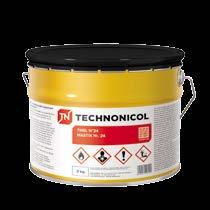 Tmel 24 TECHNONICOL Pro hydroizolaci stavebních konstrukcí TECHNONICOL 24 z asfaltu, organických rozpouštědel a plniv.