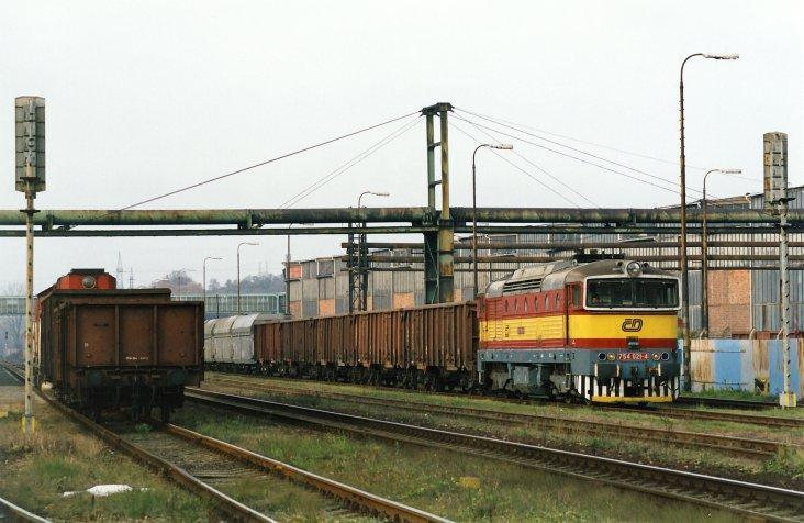 V srpnu 2006 dovezla 754.025 nákladní vlak Pn 60052 do Lískovce.