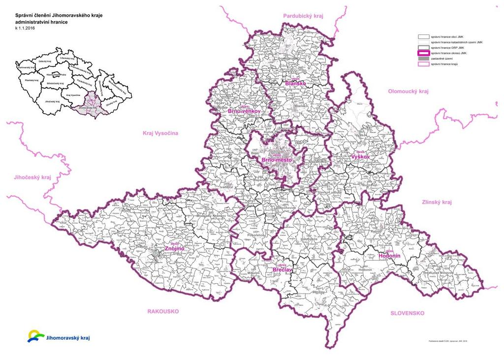 2. CELKOVÁ STRATEGIE UDRŽITELNÉ ENERGETIKY A KLIMATU STATUTÁRNÍHO MĚSTA BRNA Statutární město Brno je se svou rozlohou 230,22 km 2 a s 378 028 obyvateli druhým největším městem České republiky.