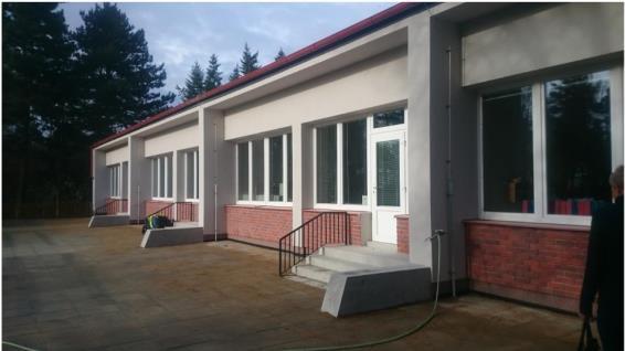 Stavební úpravy MŠ Nejedlého Brno - sever Projekt se zabýval zlepšením tepelně-technických vlastností obálky budovy mateřské školy. Cílem bylo zlepšit energetickou náročnost objektu.