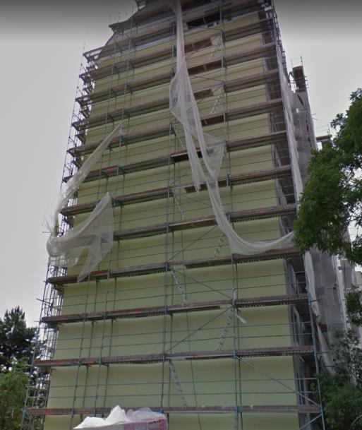Zateplení bytových domů Molákova, Brno - Líšeň Po roce 2015 byla zahájena rozsáhlá rekonstrukce bytových domů na ulici Molákova, Brno Líšeň. Projekt řešil zateplení a výměnu otvorových výplní domů.