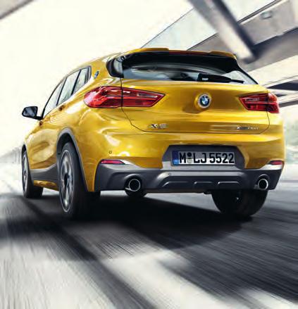 BMW X2 BMW X2 je více než jen nový model BMW X. Svým nezaměnitelným designem a sportovně městskými geny vytváří sebejistý dojem jak ve své třídě, tak i v rámci rodiny modelů BMW X.