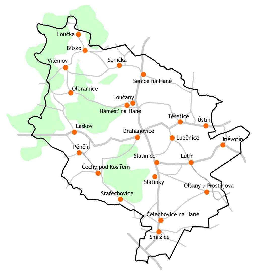 Výroční zpráva Místní akční skupiny Region HANÁ, o.s. 2008 Místní akční skupina R e g i o n H A N Á, o.