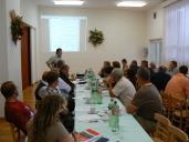 ZPRÁVA O ČINNOSTI Místní Akční Skupiny Valné hromady roku 2008 První valná hromada proběhla 24.7.2008 v Náměšti na Hané za účasti 40 členů MAS.
