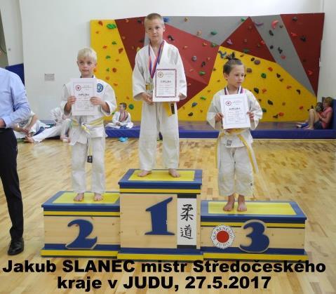 mistr Středočeského kraje je naším žákem Ačkoli úspěch Jakuba Slance z naší 1.