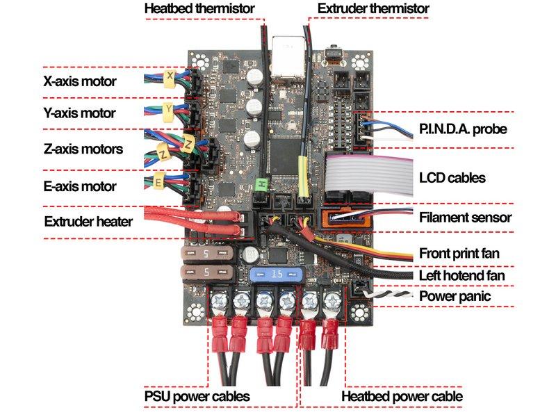 Step 6 Zkontrolujte zapojení elektroniky!