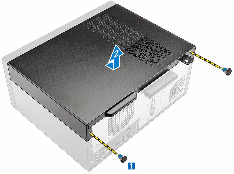 Demontáž a instalace součástí 2 V této části naleznete podrobné informace o postupu demontáže a montáže součástí z počítače.