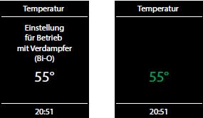 Poznámka: Upozorňujeme, že zobrazované hodnoty jsou naměřené na senzoru. Vzhledem k velmi odlišnému rozložení teploty v sauně mohou tyto hodnotu jiné než na měřidle na stěně.