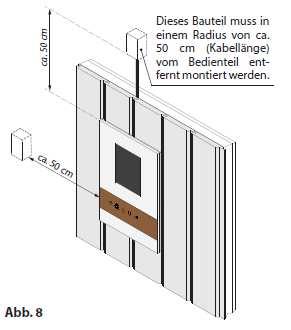 Montáž vrchní části (klávesnice s displejem) Umístěte ovládací panel v přední části spodní části,