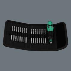17dílná souprava 1 ruční držák 816 R Kraftform s rychloupínací hlavou Rapidaptor 05059295001 816 R 1 x 1 /4"x119 851/4 Z PH 1 x PH 1x89; 1 x PH 2x89; 1 x PH 3x89 855/4 Z PZ 1 x PZ 1x89; 1 x PZ 2x89;