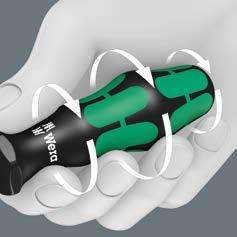 395 HO/3 Sanita Sada nástrčných klíčů a šroubováků, sanitární instalace KRAFTFORM ERGONOMICS ANTI ROLL-OFF HOLLOW SHAFT 395 HO: S dutým dříkem Šroubováky 395 HO mají dutý dřík, který je schopen