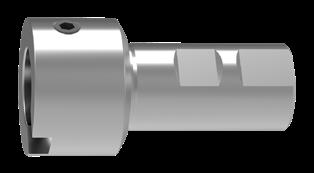 Příslušenství pro modulový systém SpinTools Adaptér DIN 183-B s vnitřním chlazením STM OAL BD DIN 183-B BD SZID OAL WT Artikl č. 62 104.