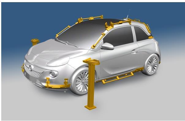 Velkou výhodou je možnost flexibilně reagovat na změny designu vozidla. Návrhy konstruktéři upraví ve 3D CAD modelu velice jednoduše.