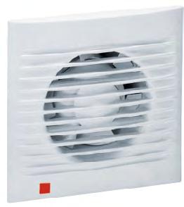Axiální ventilátor s pohybovým čidlem a klapkou, ELEKTRODESIGN Axiální ventilátor s