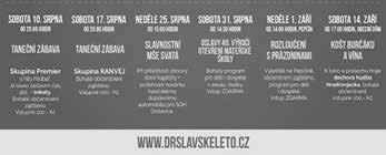 00 Odpolední program před KD Míkovice - FS Míkovjan, CM Litera, mužský a ženský sbor Míkovice, CM Mladí Burčáci, FS Popovjan z Popovic a FS Javorina ze Strání s CM Popremýšláme 20.