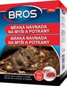 potkany 150 g Herkules lepidlo 15 g Bros granule na myši a