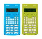 Rozměr: 168 x 84 x 18mm Hmotnost: 115,5g Knoflíková baterie 1,5V Kalkulátor DELI E1710A - vědecký Praktický vědecký kalkulátor,