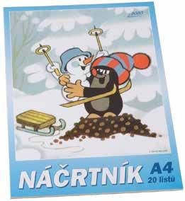A4, 50 listů 51,87 1708324 A4, 20 listů 24,10 500.