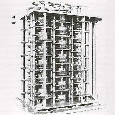 Historie Difference Engine (1822)