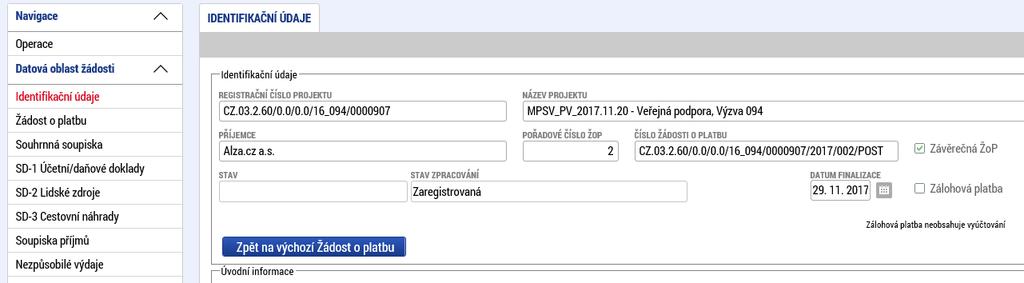 sloupci NÁZEV STAVU WORKFLOW.