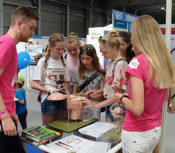 Science Fair At the Exhibition Center in Prague Letňany, visitors were introduced to the work of scientists from the Institute of Experimental Medicine of the Czech Academy of Sciences as part of the