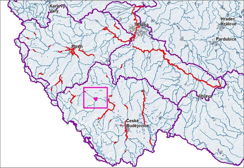 Dokumentace oblastí s významným povodňovým rizikem DÍLČÍ POVODÍ HORNÍ VLTAVY ZPRÁVA