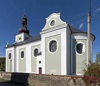 nad Ostravicí» Kostel