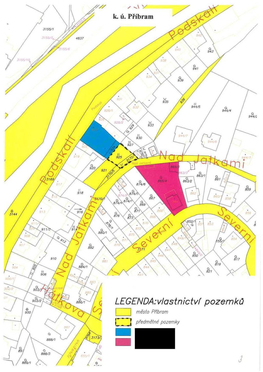 . /1/,ľ ~\ " k. ú. Příbram ' 3155/1 _. Q 94ž 3155/7 4837 ' -3155/6 Q 943.... 0... 3155/iO\.." " : ":' ',, " 9.'"". ' ', '"., " y,-'""'. Q 941.-.' "". 93.,. : ; g'"' 934 Q._.,.:" - 939 Y 7 ', '.