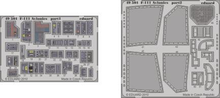 F-111 avionics For further detail sets look for eduard 49 498 F-111 seat early For further