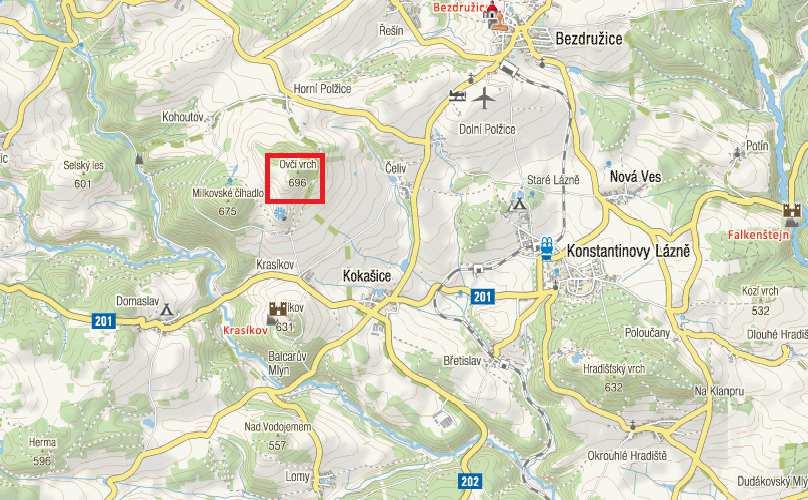 2 Metodika 2.1 Charakteristika území 2.1.1 Charakteristika a geografické vymezení Všechna zkoumaná území se nachází na západě Čech, v okresu Tachov, přibližně 40 km od Plzně.