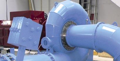 The company specializes in turbines with output between 200 kw and 12 MW. The Project and Design departments boast a team of experts with many years of experience in the water turbine industry.