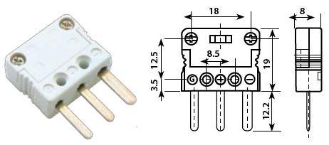 0,2 mm až Ø 2,0 mm, maximální průměr kabelu 8,0 mm série MTCK - 3M použití