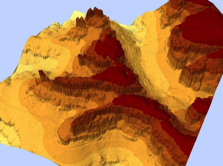 TERMINOLOGIE V prostředí GIS se k vizualizaci DMR používá zejména 2D a 2,5D.