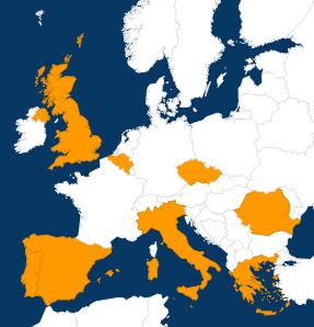 Malta, Portugalsko, Rumunsko, Řecko, Španělsko, Velká Británie Děti a dospívající