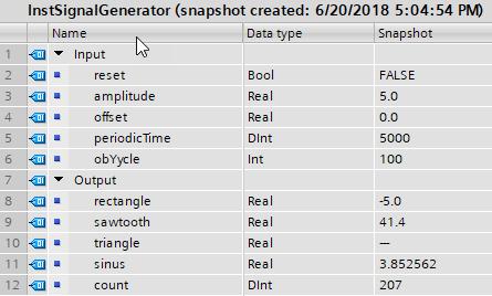 Užitečná softwarová rozšíření DB snapshot Hodnoty Snapshotu jsou uloženy i