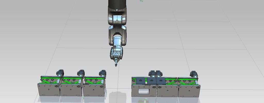 Rozdělení linky na softwarové unity Robot