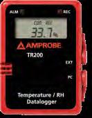 TR200-A Záznamník dat teploty/rv s digitálním zobrazením Měření teploty Měření relativní vlhkosti Protokolování dat TR300 Záznamník dat teploty/rv s digitálním zobrazením Měření teploty Měření