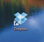 10) Kdykoliv budete chtít nahrávat do Dropboxu jakékoliv soubory (fotky, videa, cokoliv) stačí na ploše najít tuto ikonu a poklikat na ní, aby se vám otevřela složka Dropbox.