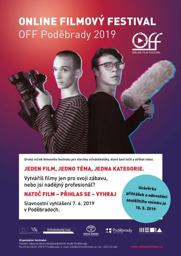 off poděbrady 2019 Odstartovali jsme 2. ročník Online Filmového Festivalu s názvem OFF Poděbrady 2019!