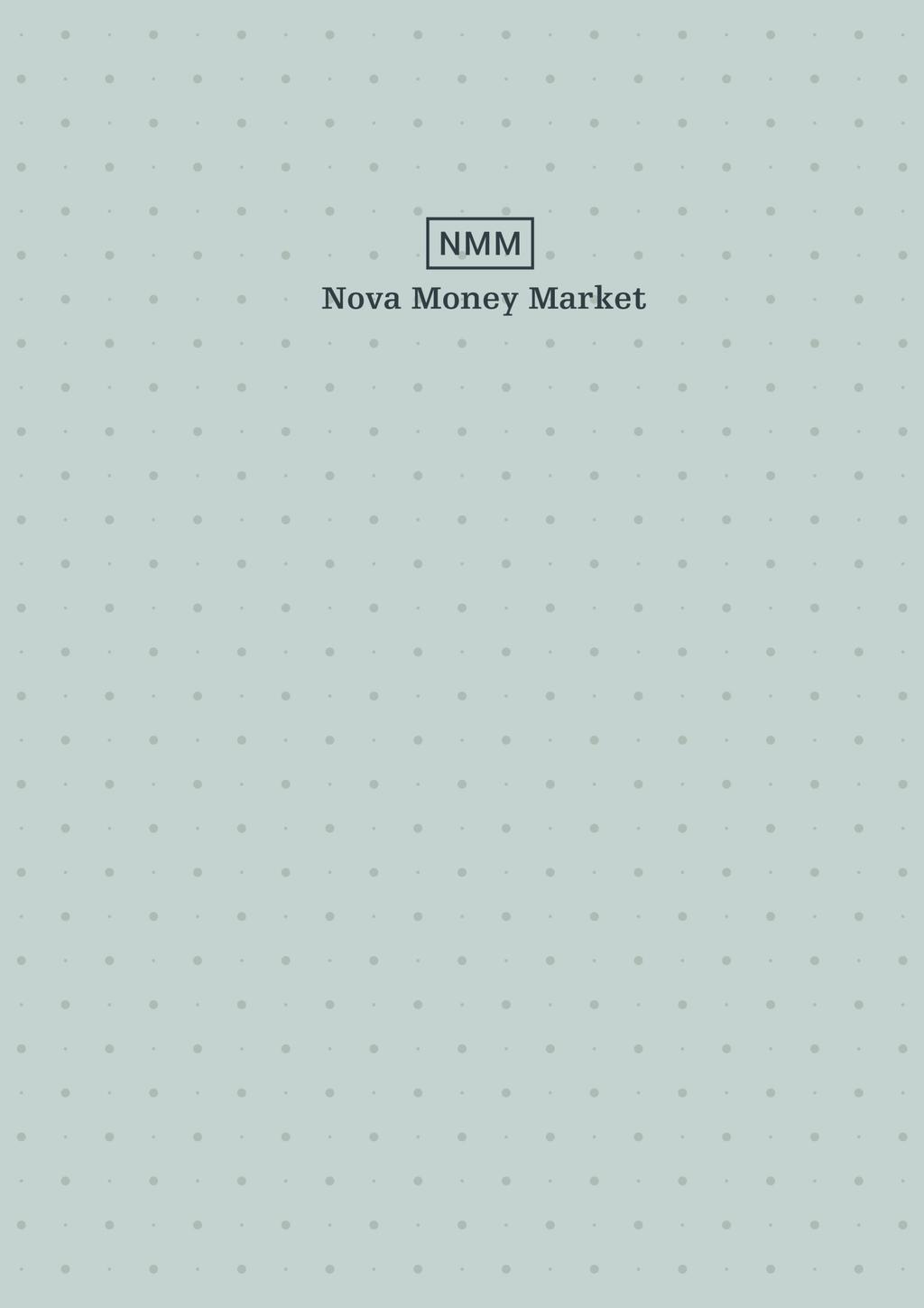 Výroční zpráva 2018 NOVA Money Market