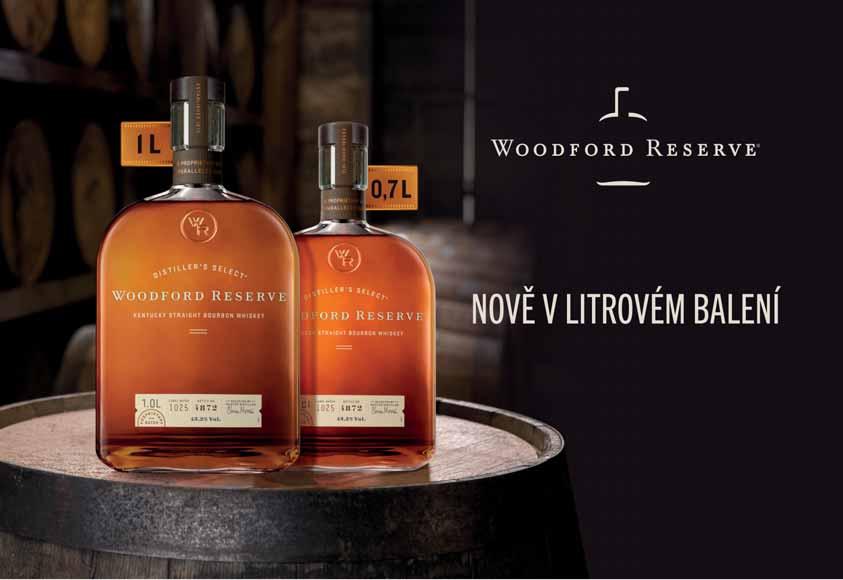 Woodford Reserve 43,2% 6 x 1 l, 6 x 0,7 l 784,30 Kč 949,- s DPH 577,69