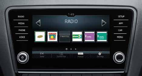 22 VÝHODY DIGITÁLNÍHO PROSTŘEDÍ Infotainment je zase o krok dál. Přinášíme Vám atraktivní design a spoustu zajímavých funkcí.