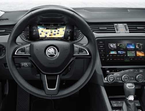 PERSONALIZACE Infotainment umožňuje různým řidičům, kteří se za volantem střídají, využívat jejich osobní sadu individuálně